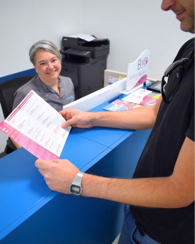 accettazione punto prelievi BMED in poliambulatorio MedicalDNA ad Abano Terme